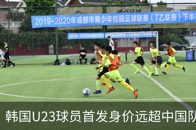 韩国U23球员首发身价远超中国队，杨贤俊与梁民革替补出战
